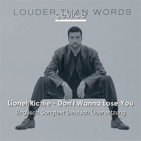 Übersetzung: Lionel Richie – Hello auf Deutsch .